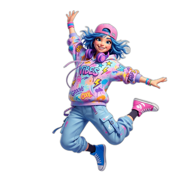 DJampa Character Jumping